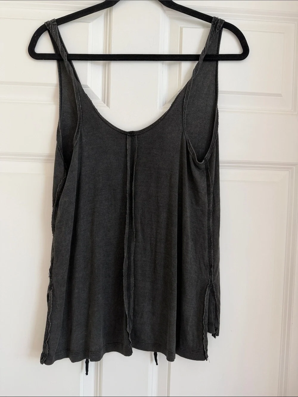 Free People We The Free ribbed charcoal tank